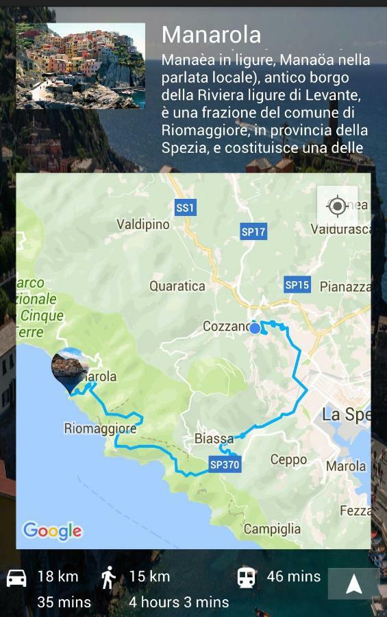 Borgo Foce La Spezia Apartman La Foce Kültér fotó
